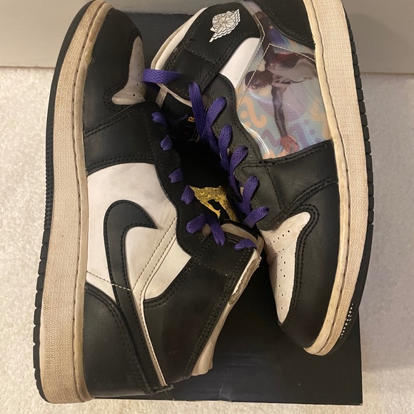 Nike Air Jordan 1 Mid SE "Dark Iris" Hologram - Picture 1 of 4
